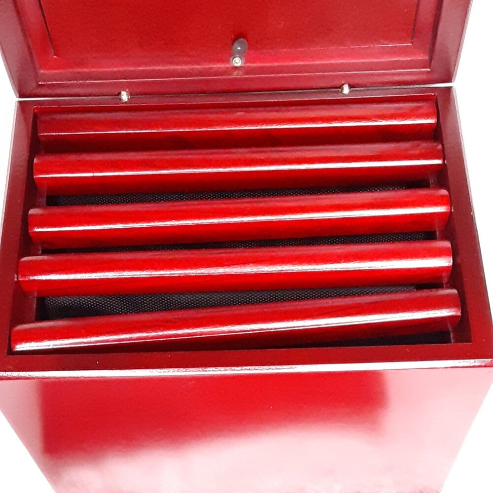 File and Find .... HOST PICK!! NEW Rosewood Wooden Box Executive Organizer - Picture 4 of 14